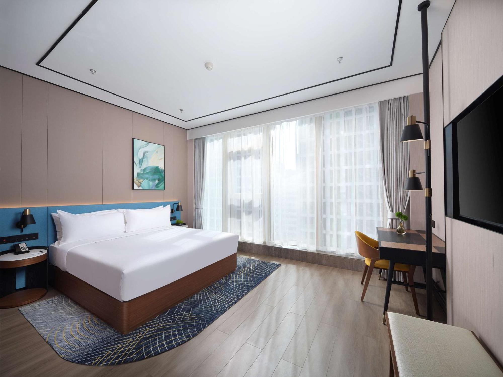 Hilton Garden Inn Hangzhou Xixi Zijingang ภายนอก รูปภาพ