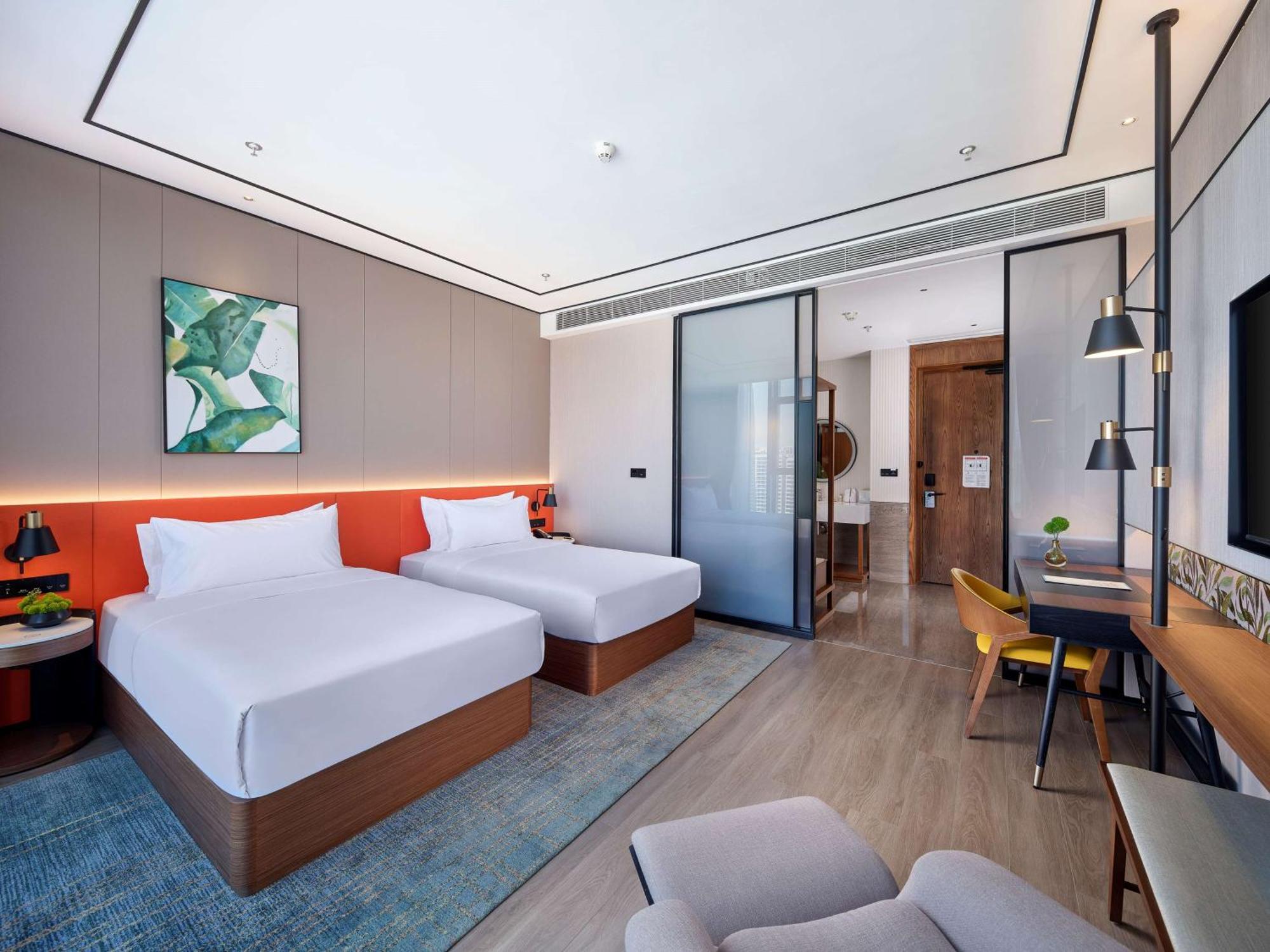 Hilton Garden Inn Hangzhou Xixi Zijingang ภายนอก รูปภาพ