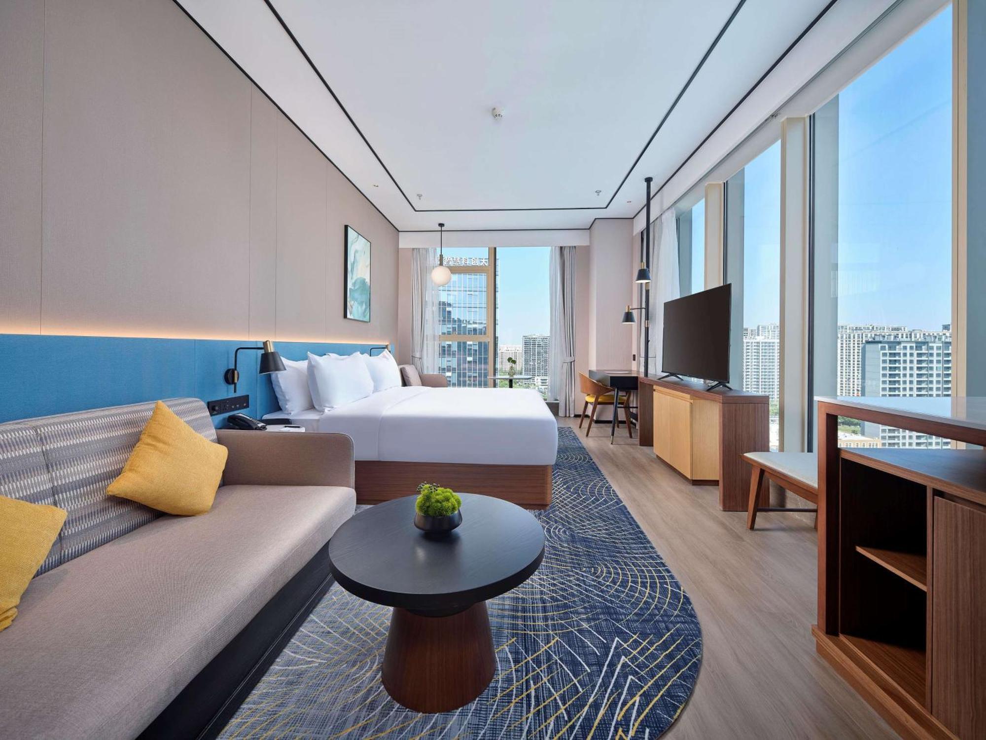 Hilton Garden Inn Hangzhou Xixi Zijingang ภายนอก รูปภาพ